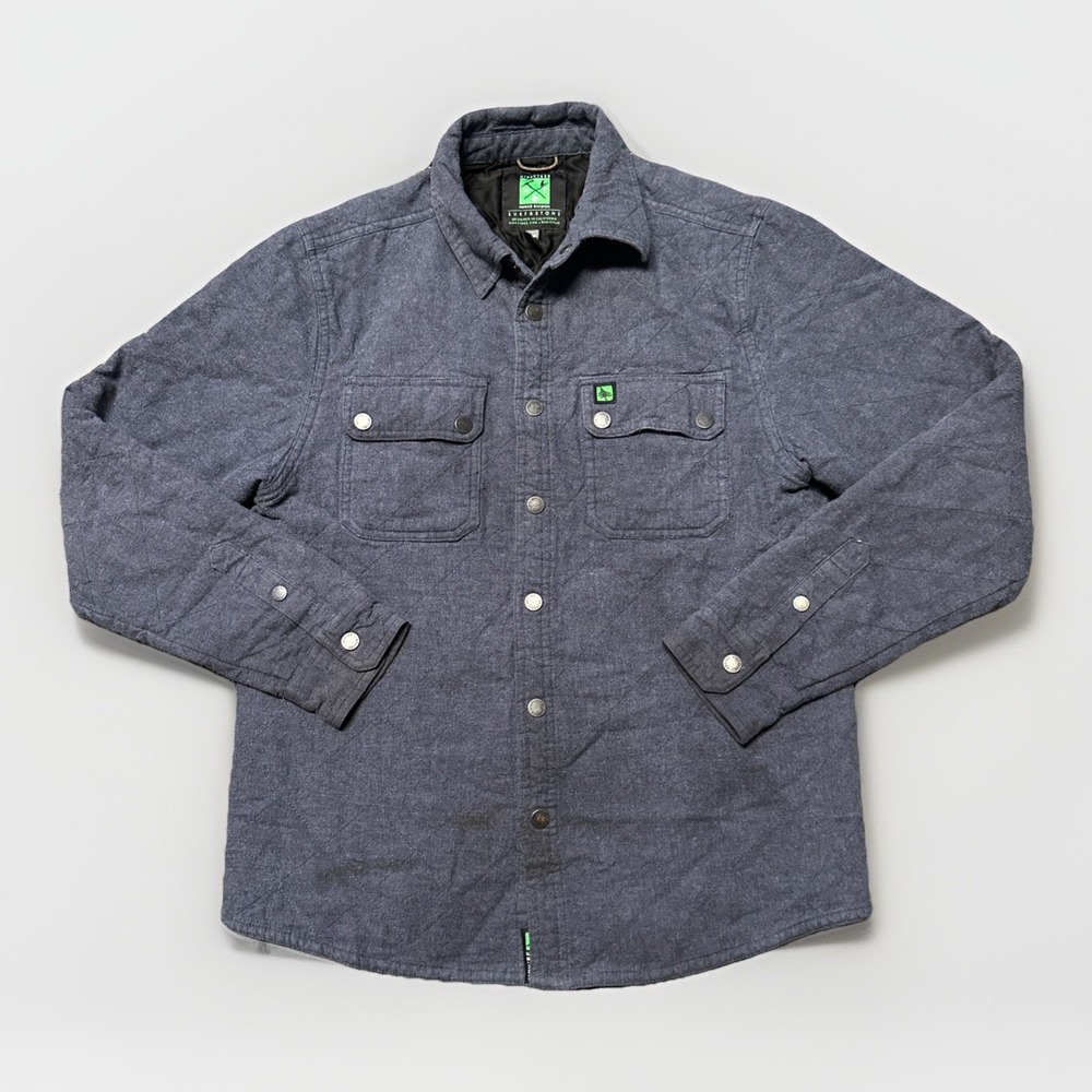 Hippy Tree Men's Size Small‎ Blue Gray  Stout Jacket Surf Wear